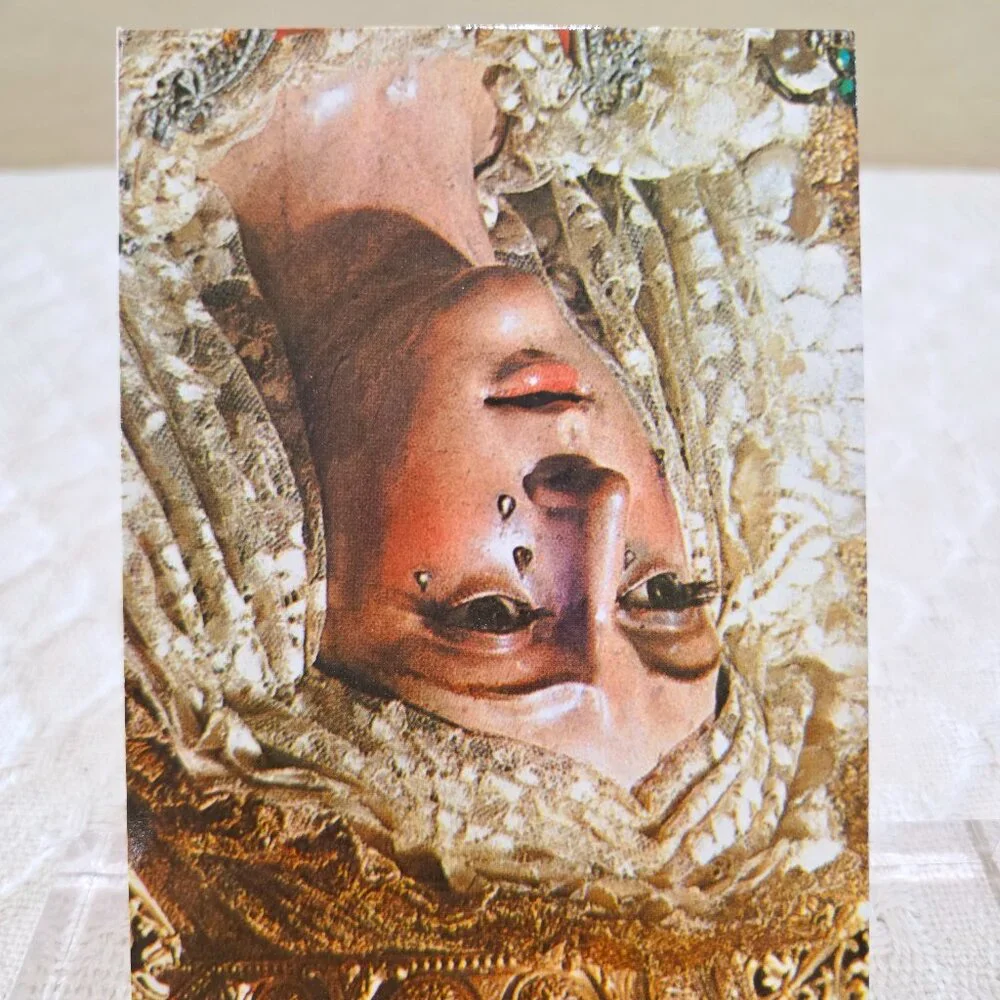 Vintage Virgin of Hope of Macarena Catholic Seville Spain Spanish Postcard Unp